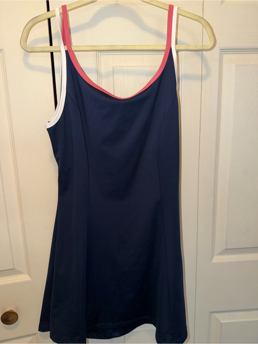 Sincerely Jules athletic Dress with Pink and white Trim